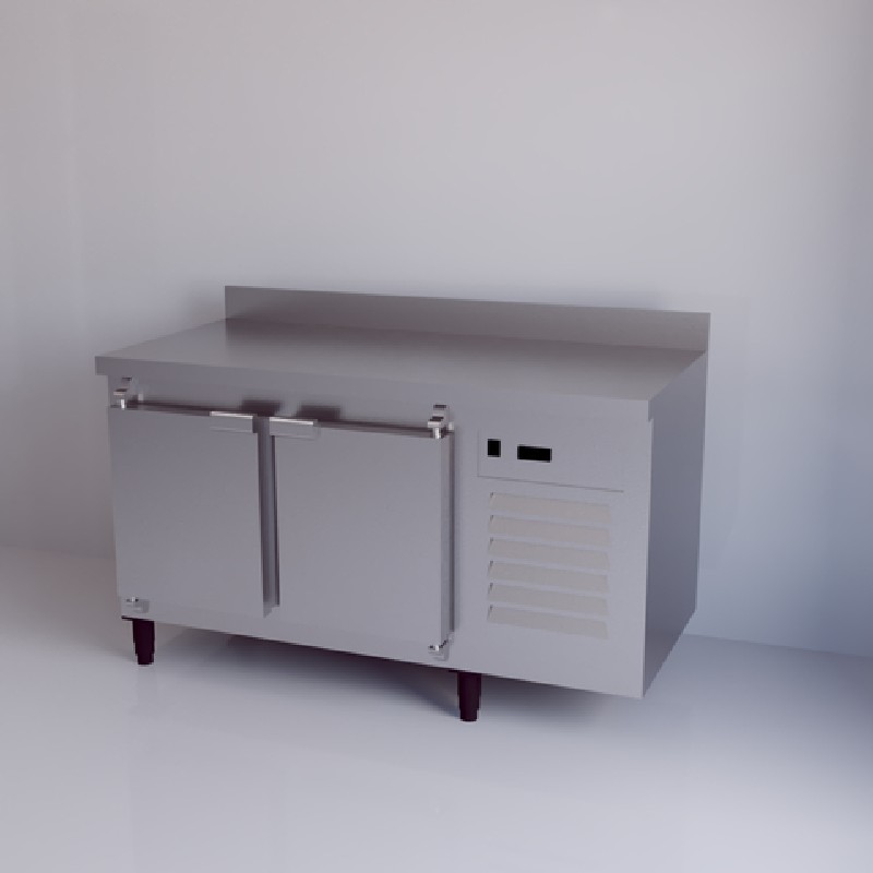 Refrigerador horizontal inox